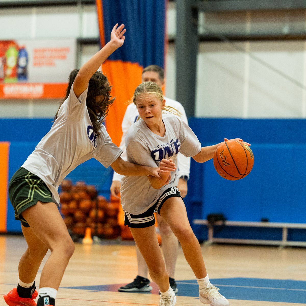Ball handling work at game speed