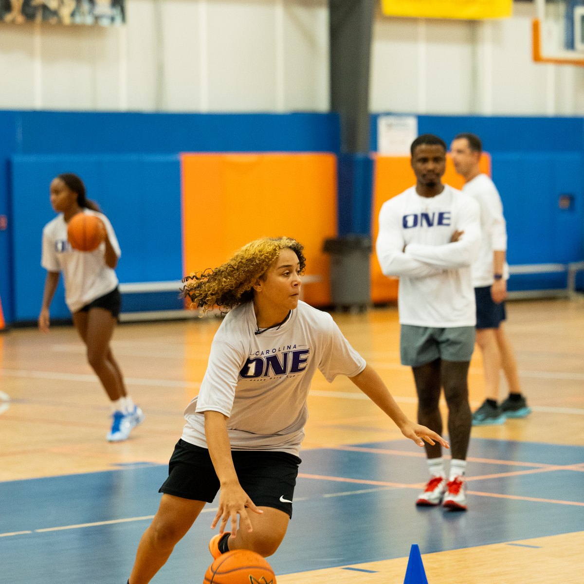 One-on-one battle in a skills session